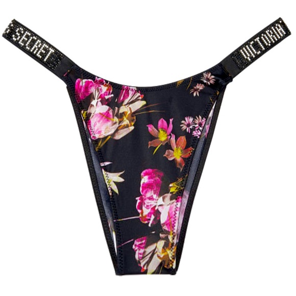 Victoria S Secret Intimates Sleepwear Vs Black Logo Shine